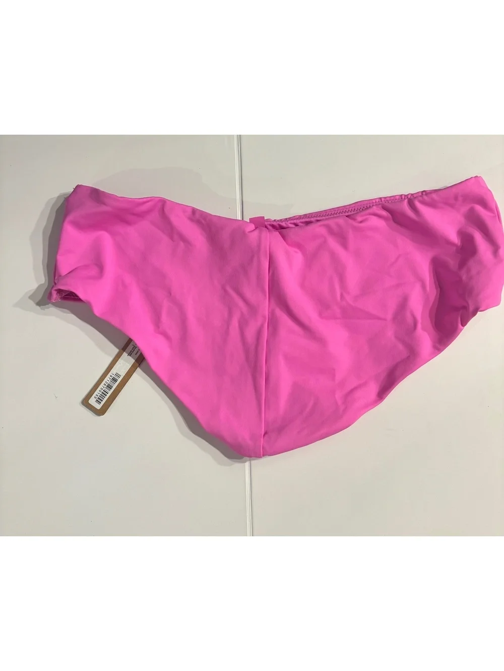 SKIMS Recycled Swim Hipster Bikini Bottoms S Neon Orchid Pink NWT